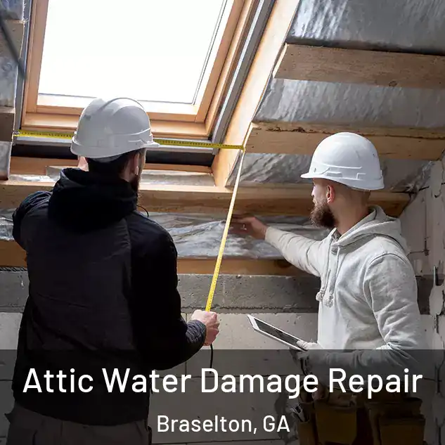  Attic Water Damage Repair Braselton, GA