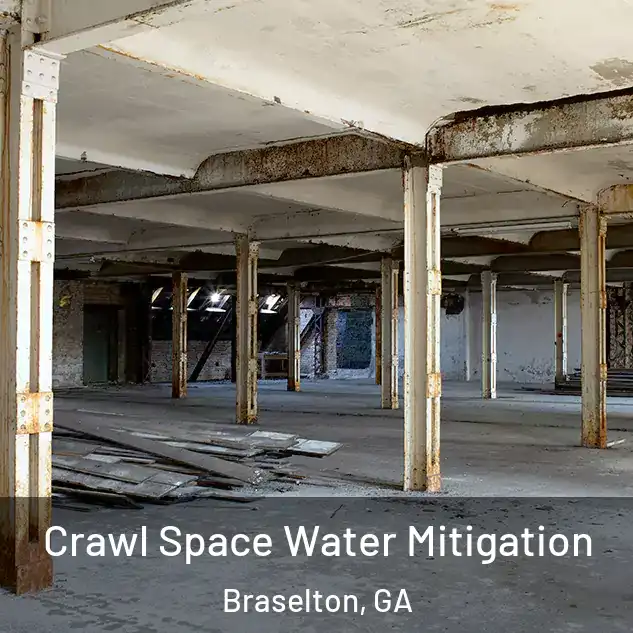  Crawl Space Water Mitigation Braselton, GA