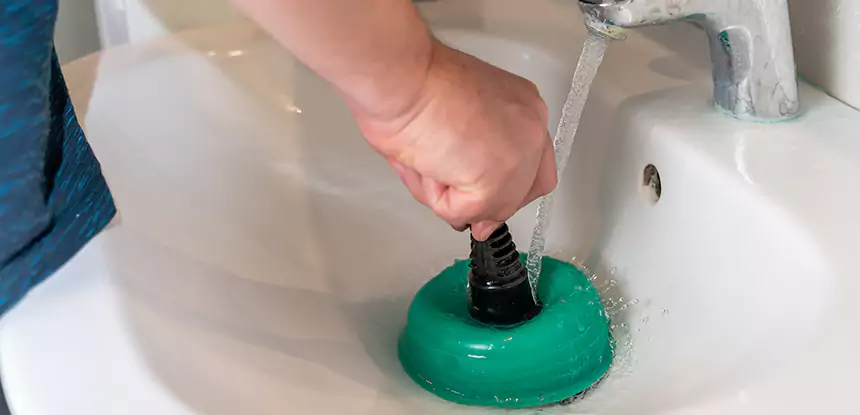Sink Standing Water Blockage Removal in Braselton