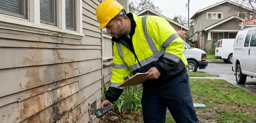 Water Damage Exterior Wall Braselton