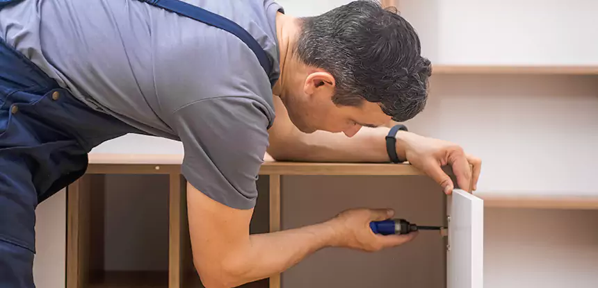 Water Damaged Cabinet Repair in Braselton