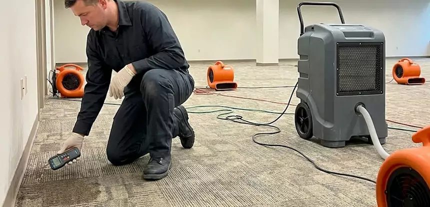 Drying Carpet Padding After Flood in Braselton