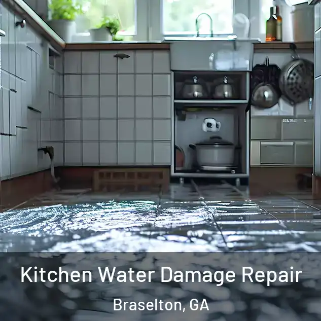  Kitchen Water Damage Repair Braselton, GA