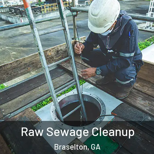  Raw Sewage Cleanup Braselton, GA