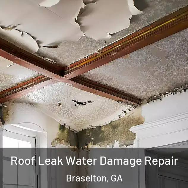  Roof Leak Water Damage Repair Braselton, GA