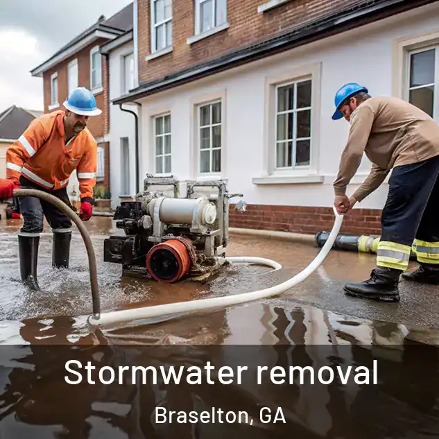  Stormwater removal Braselton, GA